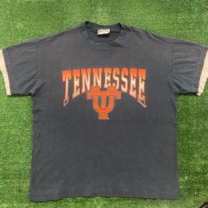 Vintage 90s Tennessee Volunteers Single Stitch College Tee